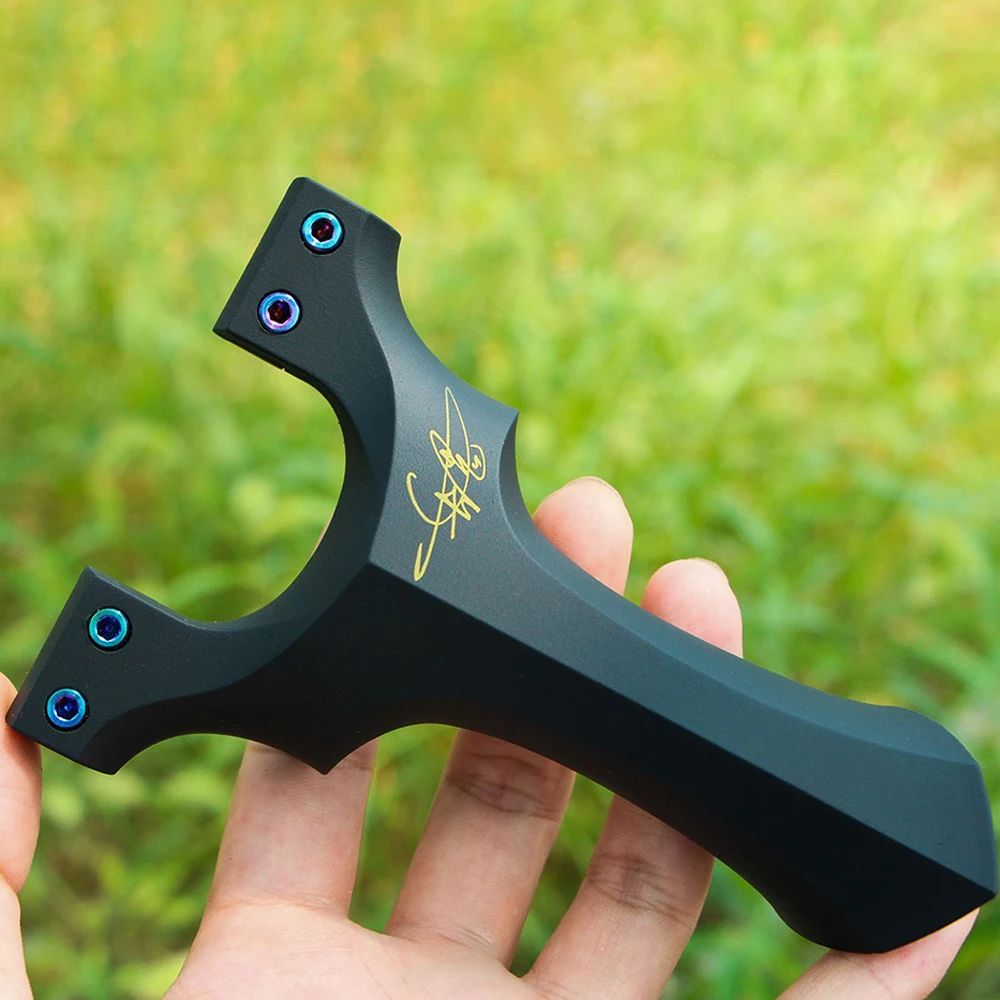 Quality Outdoor Power Equipment - Black Resin High-quality Slingshot High-precision High-power
