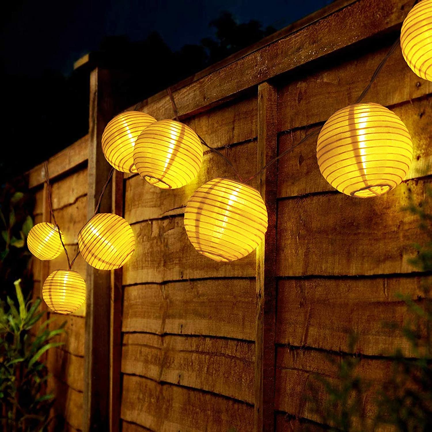 Waterproof Lantern Solar Strin - Outdoor Power For Christmas Lights recension och pris