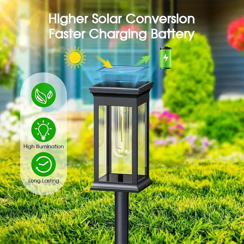 4Psc Solar Pathway Lights Sola - Outdoor Power For Christmas Lights recension och pris