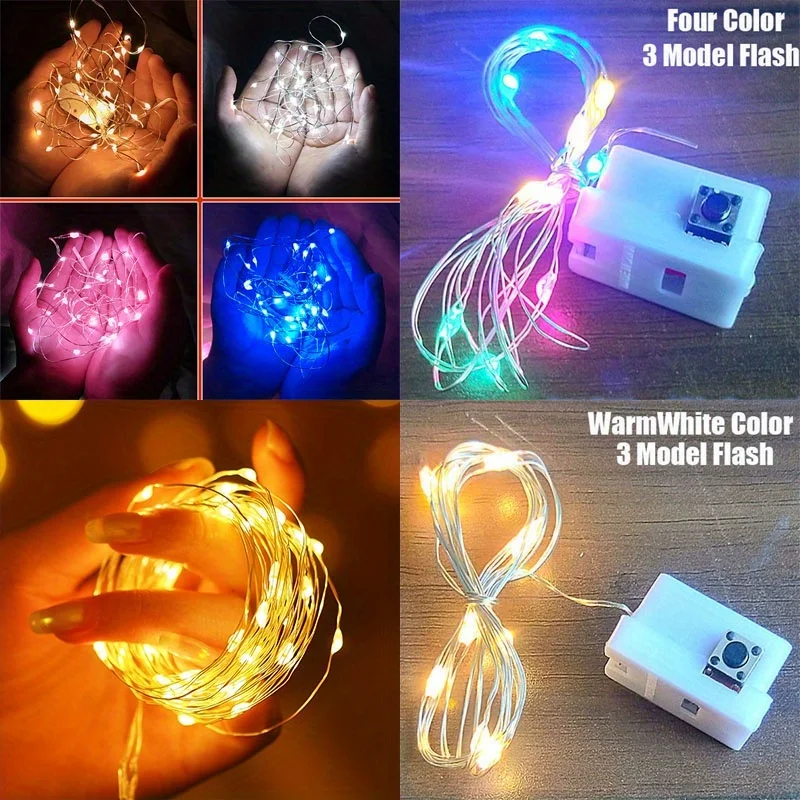 10 Pack Waterproof Mini Fairy  - Outdoor Power For Christmas Lights recension och pris