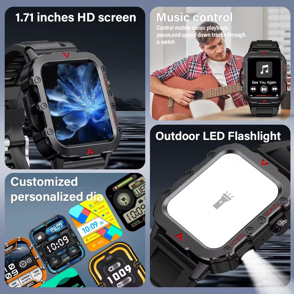 New Outdoor Sports Smart Watch - Outdoor Power Meter recension och pris