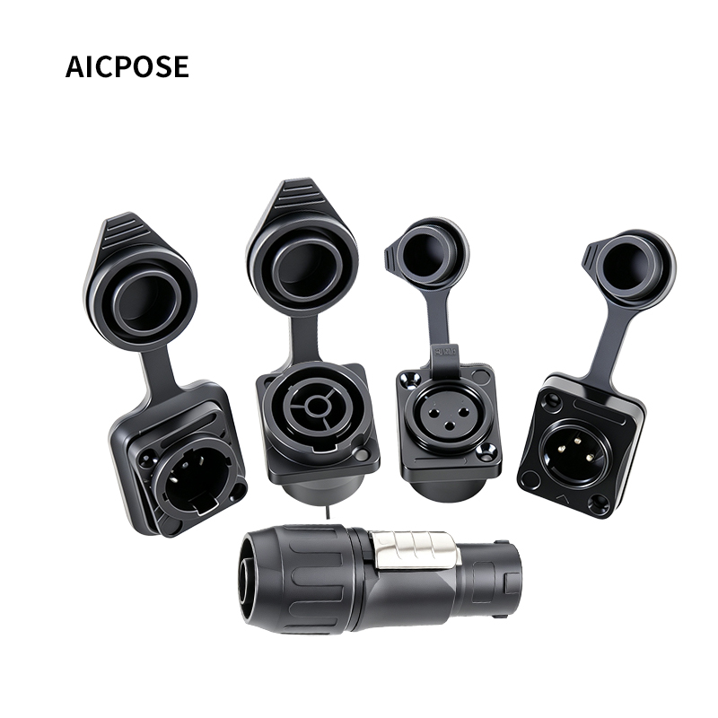 10pcs Waterproof Powercon True - Outdoor Power Socket With Lock recension och pris