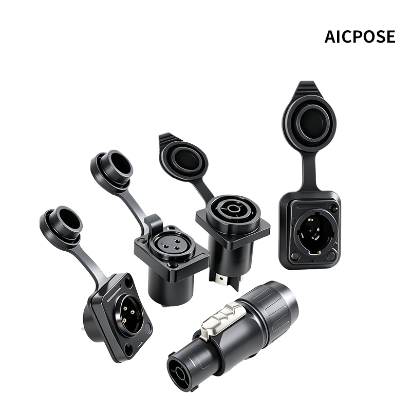 10pcs Waterproof Powercon True - Outdoor Power Socket With Lock recension och pris
