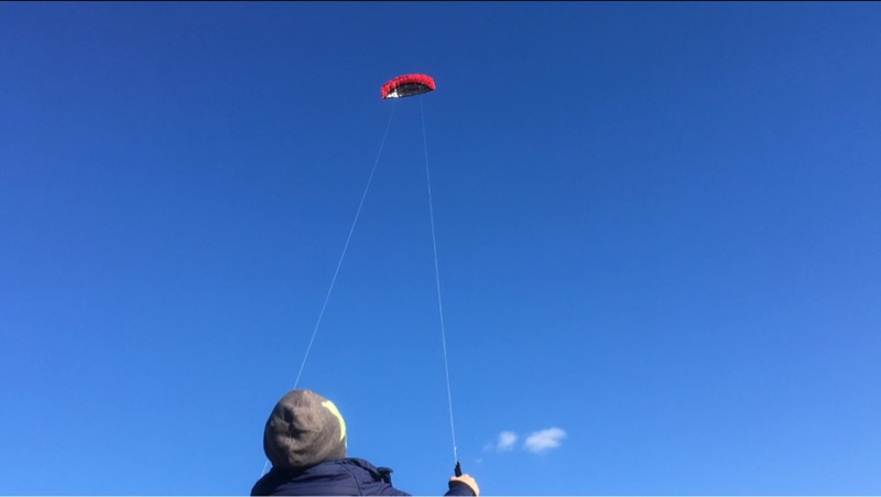 250cm New beginner kitesurf du - Outdoor Power Line recension och pris