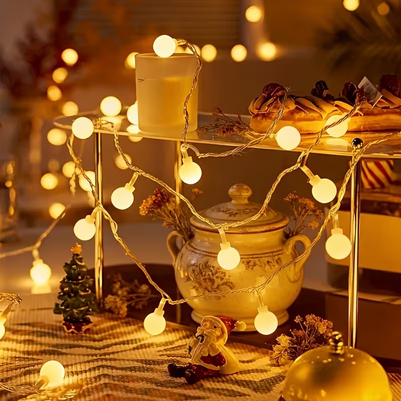 10M USB/Battery Power Ball LED - Outdoor Power For Christmas Lights recension och pris
