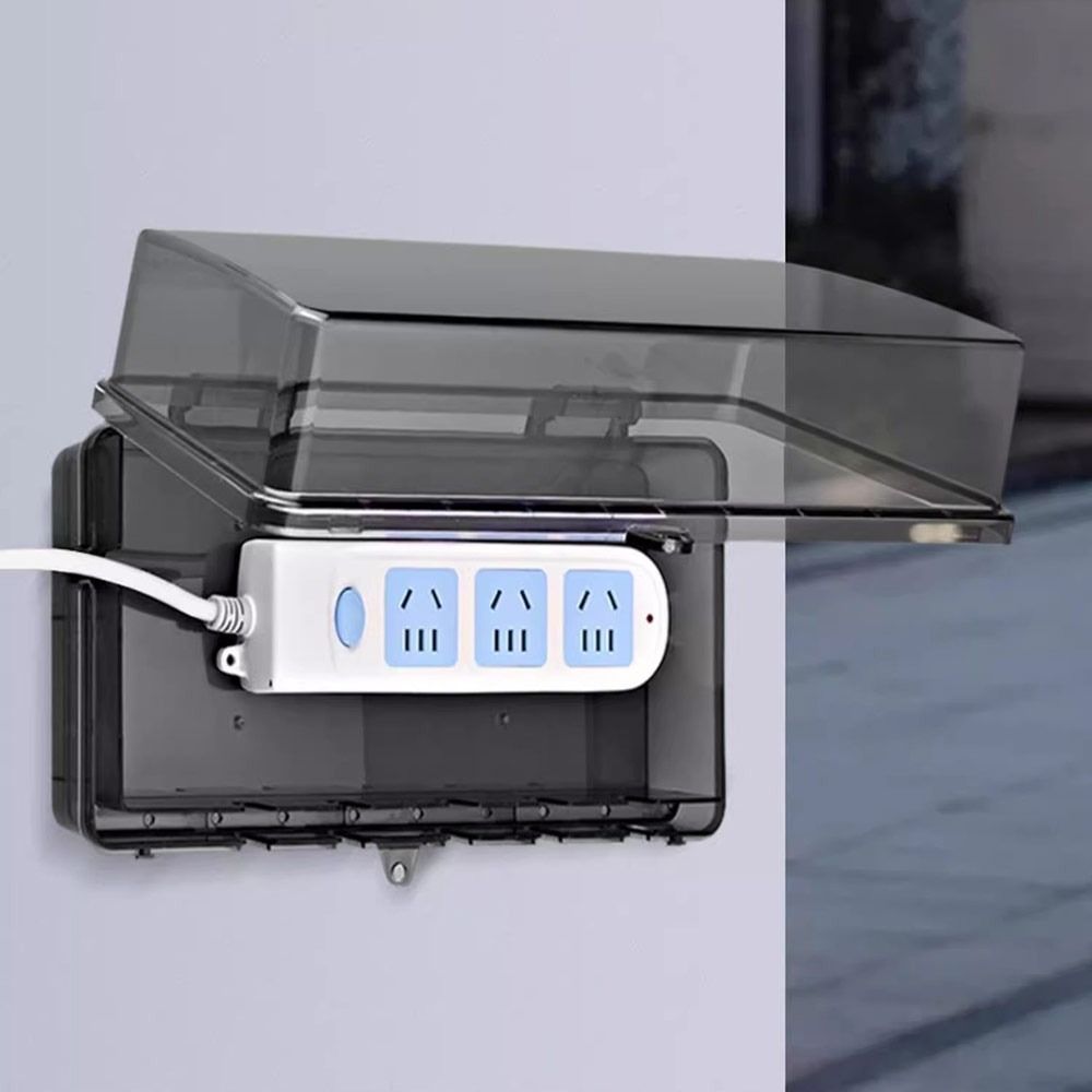 Durable Plastic Plug Box Water - Outdoor Power Outlet Waterproof recension och pris