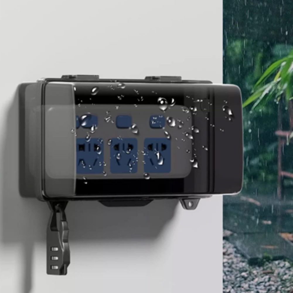 Durable Plastic Plug Box Water - Outdoor Power Outlet Waterproof recension och pris