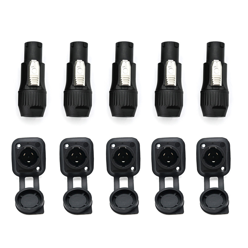 10pcs Waterproof Powercon True - Outdoor Power Socket With Lock recension och pris