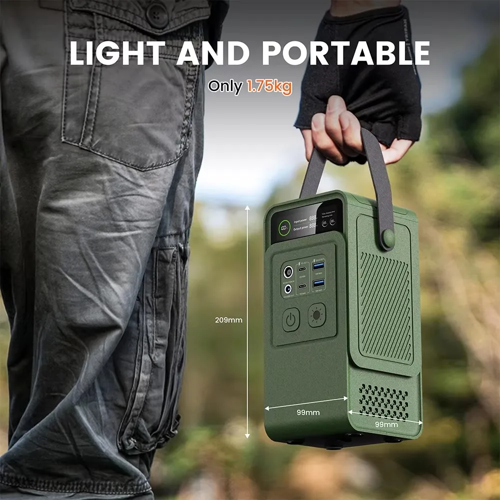 60000mAh 200W 192Wh Camping Po - Outdoor Power Generator recension och pris