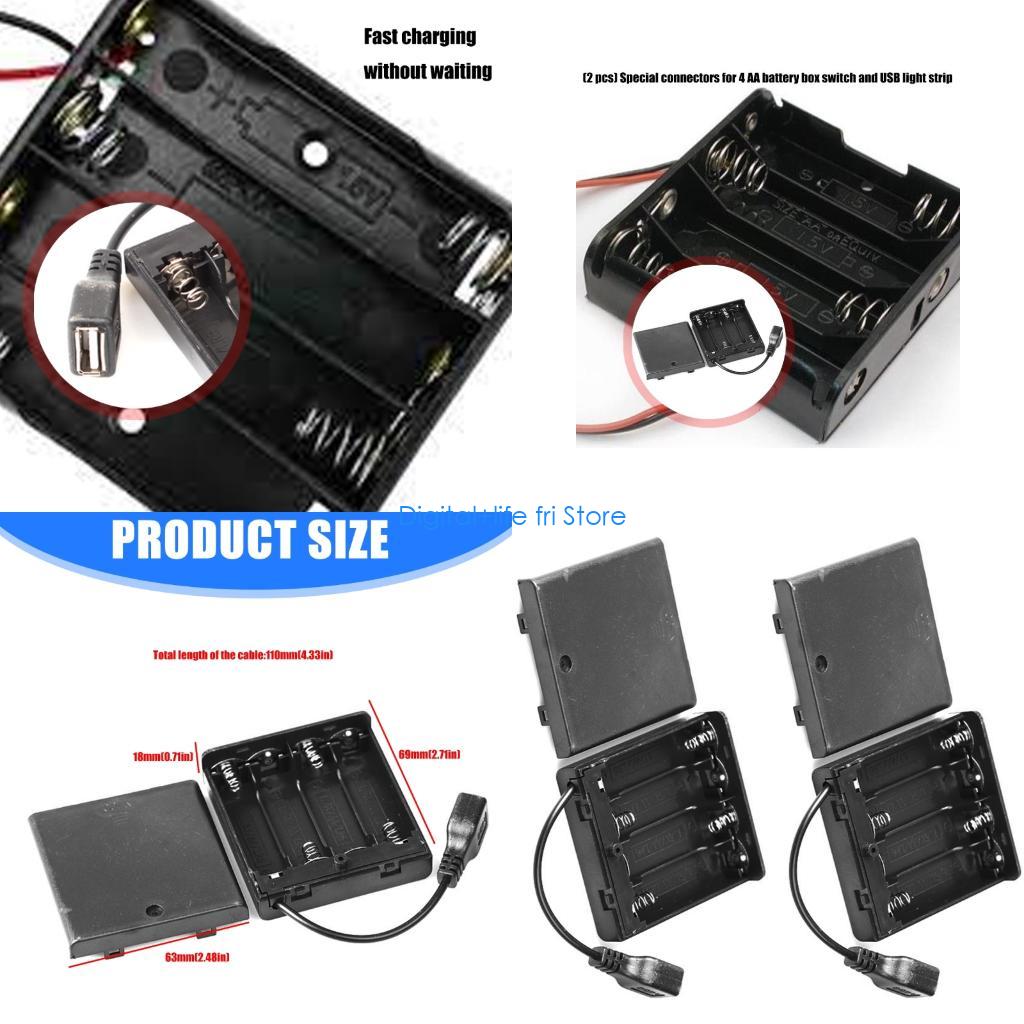 E06D 2A Battery Power Case Wit - Outdoor Use Power Strip recension och pris