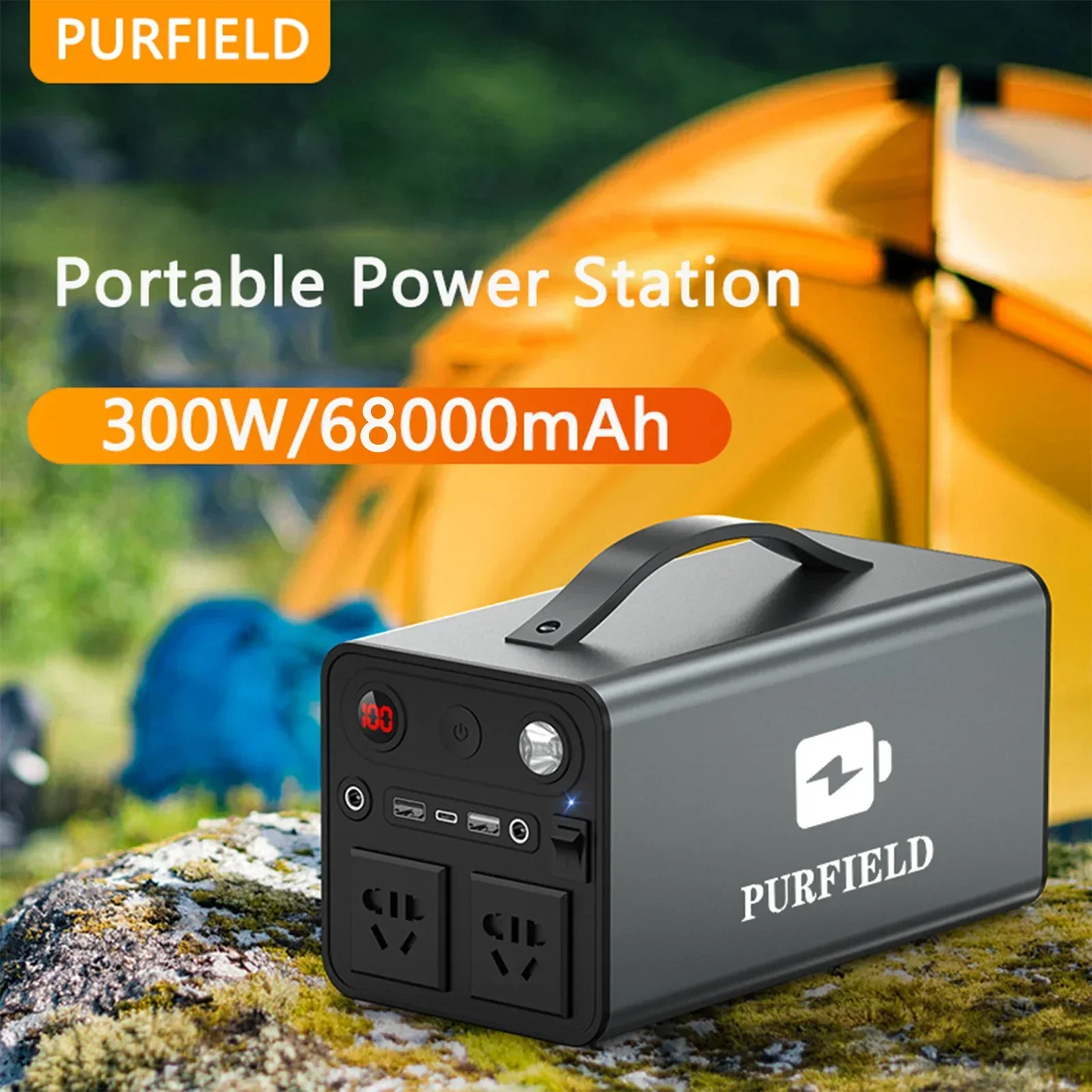 PURFIELD Portable Power 68000m - Outdoor Power Kit recension och pris