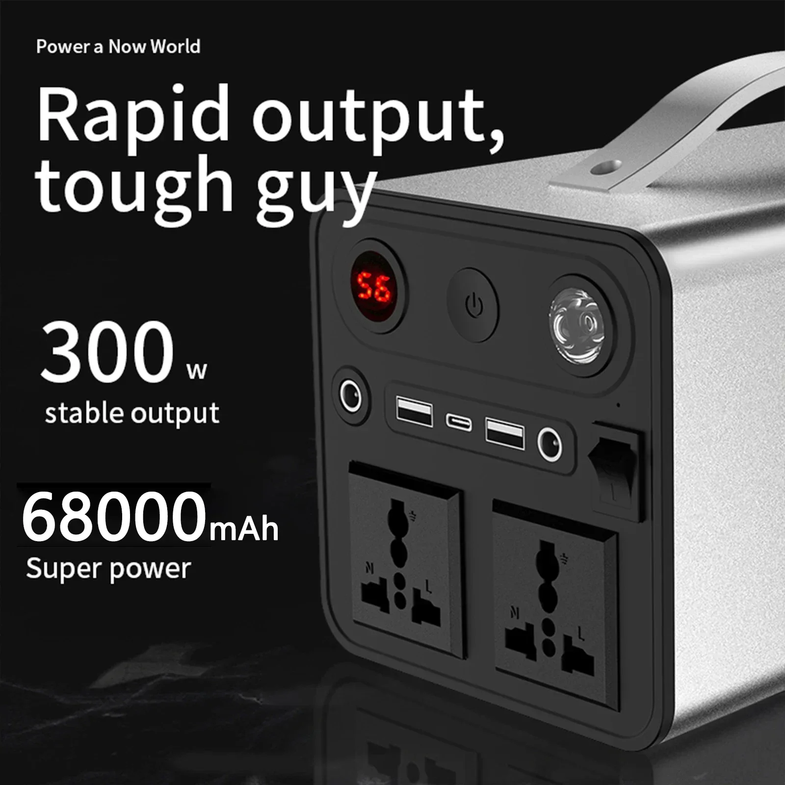 PURFIELD Portable Power 68000m - Outdoor Power Kit recension och pris