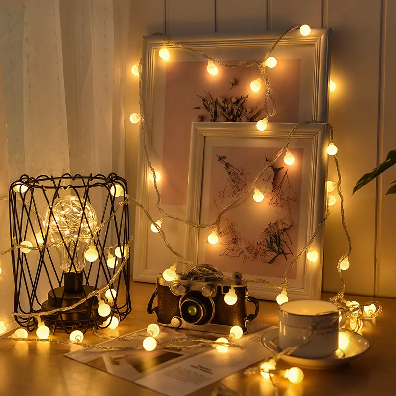10M USB/Battery Power Ball LED - Outdoor Power For Christmas Lights recension och pris
