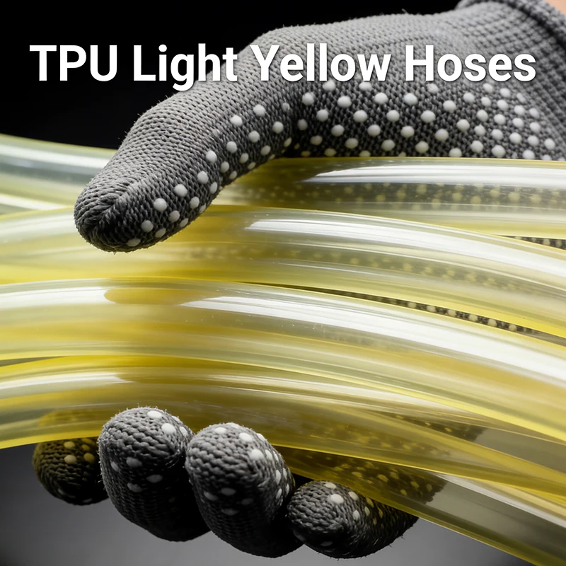 50cm/1/2/3M Yellow TPU Fuel Ga - Outdoor Power Line recension och pris