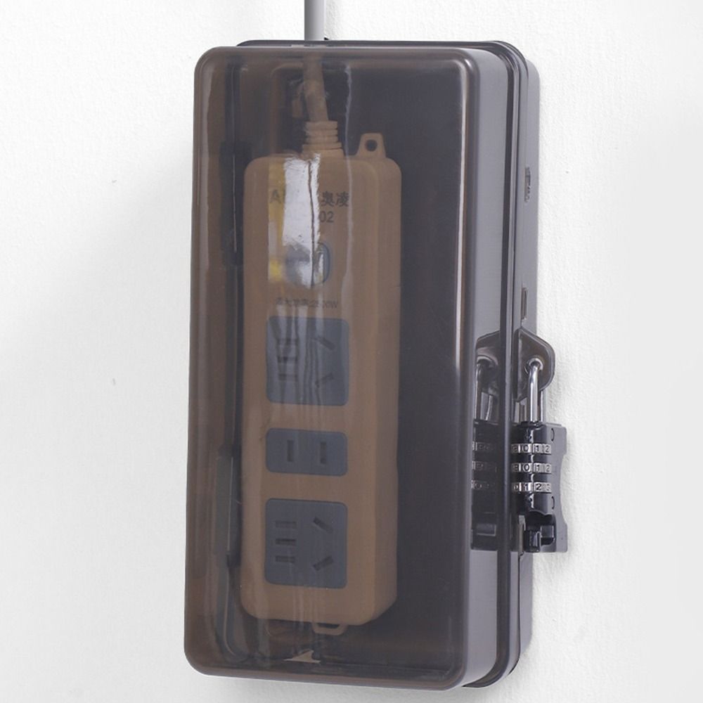 Durable Plastic Plug Box Anti- - Outdoor Power Outlet Waterproof recension och pris