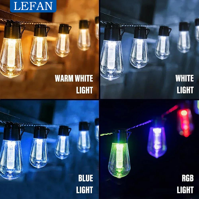 Solar Powered Led Outdoor Stri - Outdoor Power For Christmas Lights recension och pris