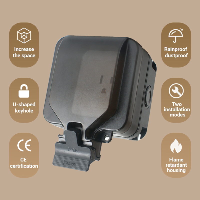 Avoir IP66 Wall Waterproof Soc - Outdoor Power Outlet Waterproof recension och pris