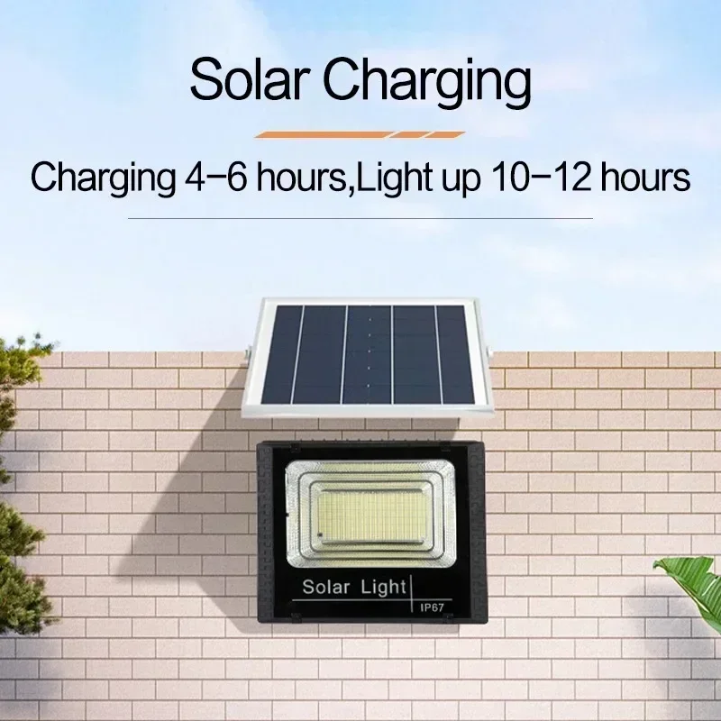 30W/60W/100W200W Solar Flood L - Outdoor Power Line recension och pris