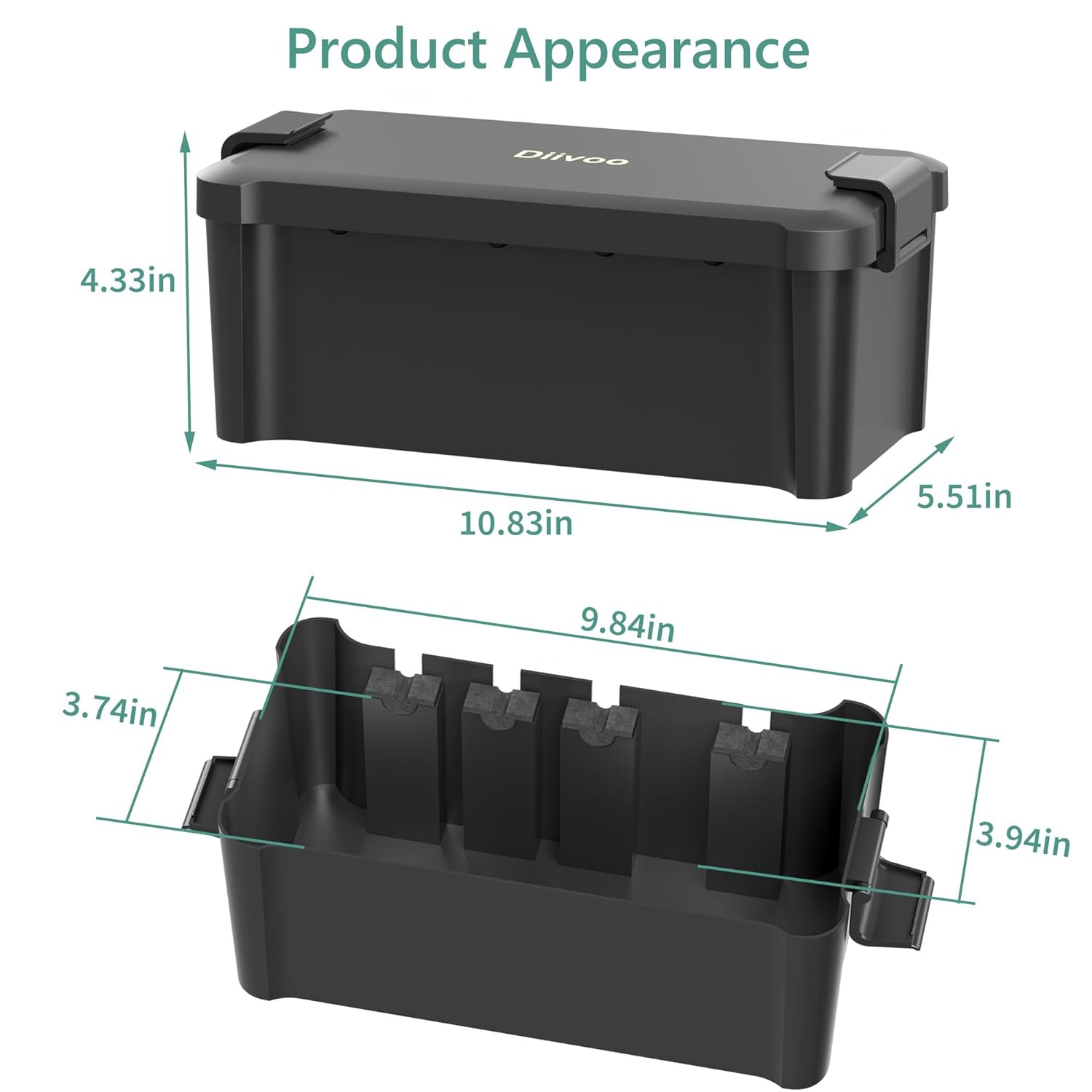 Diivoo Outdoor Waterproof Elec - Outdoor Power Outlet Waterproof recension och pris