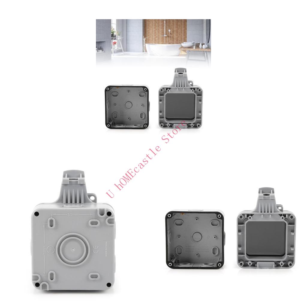 63HF Single Waterproof Wall Sw - Outdoor Power Outlet Waterproof recension och pris