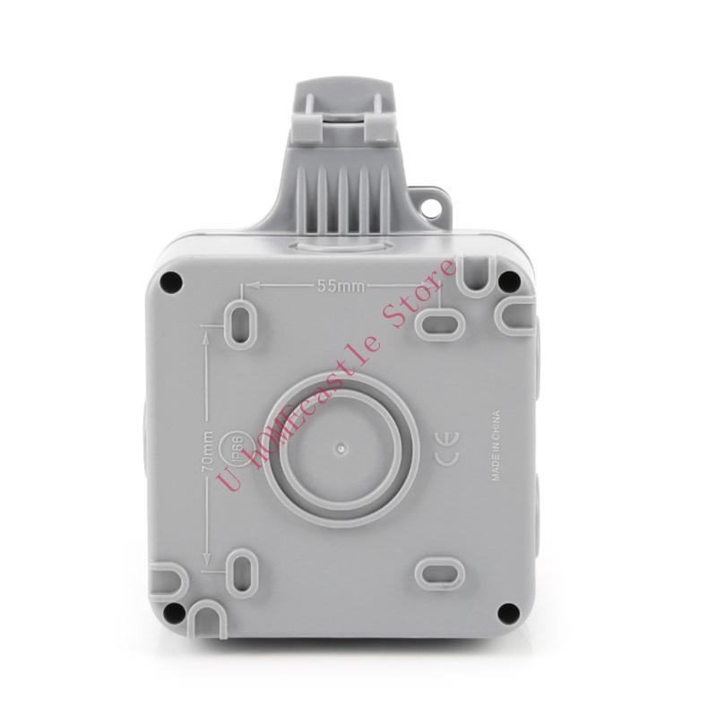 63HF Single Waterproof Wall Sw - Outdoor Power Outlet Waterproof recension och pris