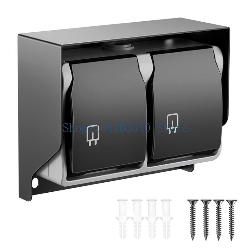 02DC 2 Gang Waterproof Outlet  - Outdoor Power Outlet Waterproof recension och pris