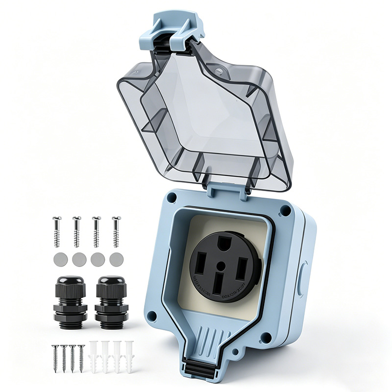Outdoor Power Outlet Box Water - Outdoor Power Outlet Waterproof recension och pris