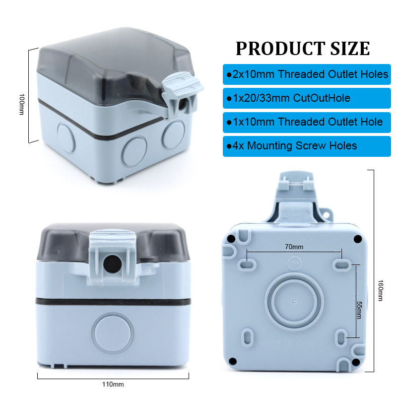 Outdoor Power Outlet Box Water - Outdoor Power Outlet Waterproof recension och pris