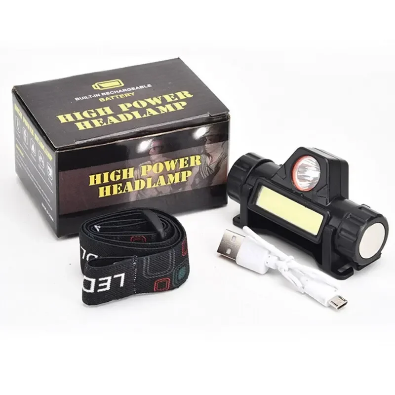 Powerful Head Light LED Rechar - Outdoor Power Kit recension och pris