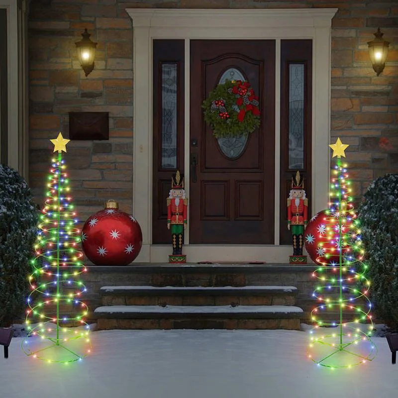 Solar Powered Christmas Tree L - Outdoor Power For Christmas Lights recension och pris