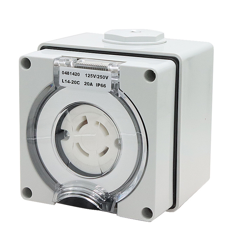 125/250V 20A Generator RV Powe - Outdoor Power Outlet Waterproof recension och pris