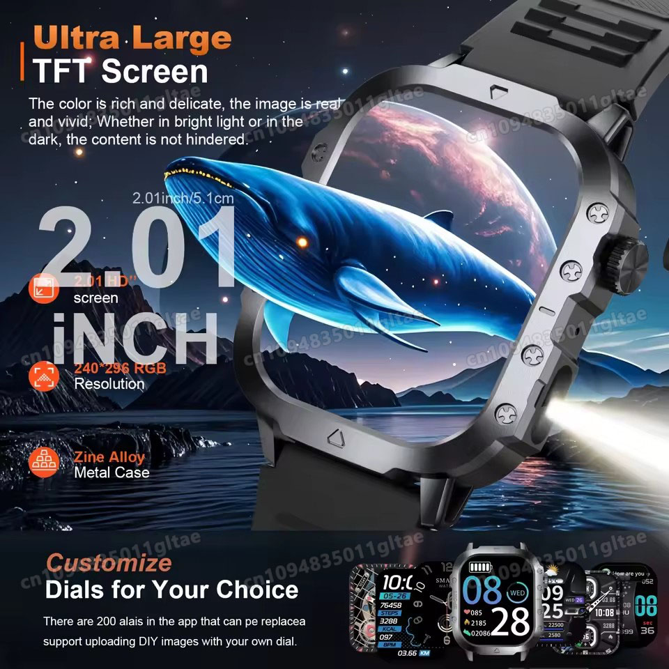 2026 Global Hiking Smartwatch  - Outdoor Power Meter recension och pris