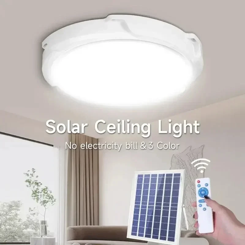 Hot 60/500W LED Solar Ceiling  - Outdoor Power Line recension och pris