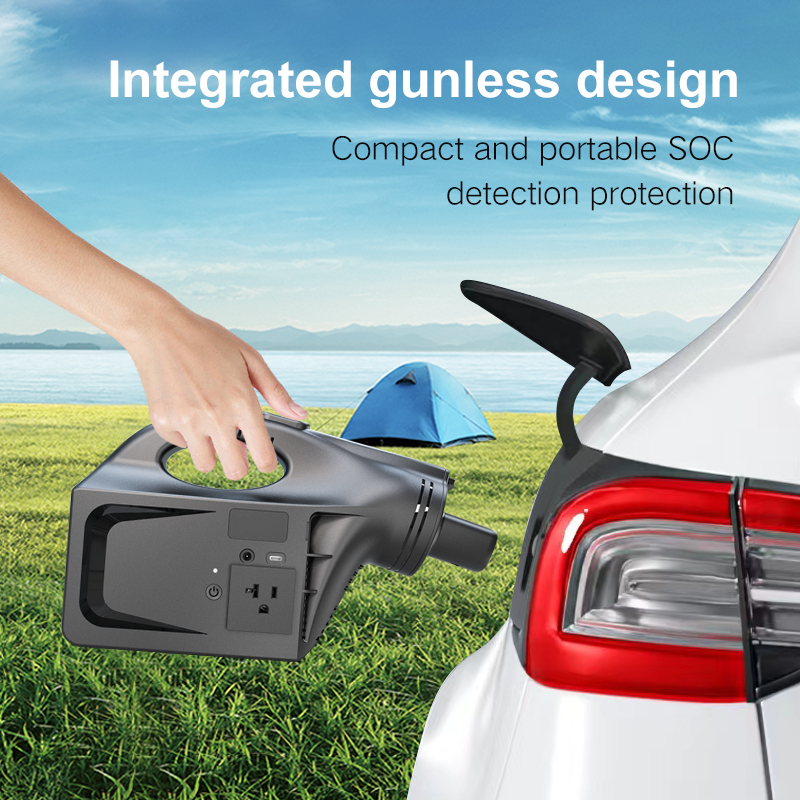 WUFEN Electric Car Discharger  - Outdoor Power Outlet Waterproof recension och pris