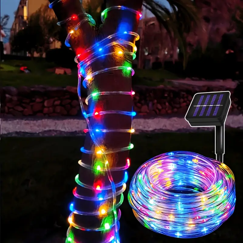 Solar Powered LED Tubes for Ou - Outdoor Power For Christmas Lights recension och pris