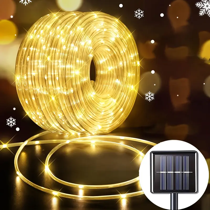 Solar Powered LED Tubes for Ou - Outdoor Power For Christmas Lights recension och pris