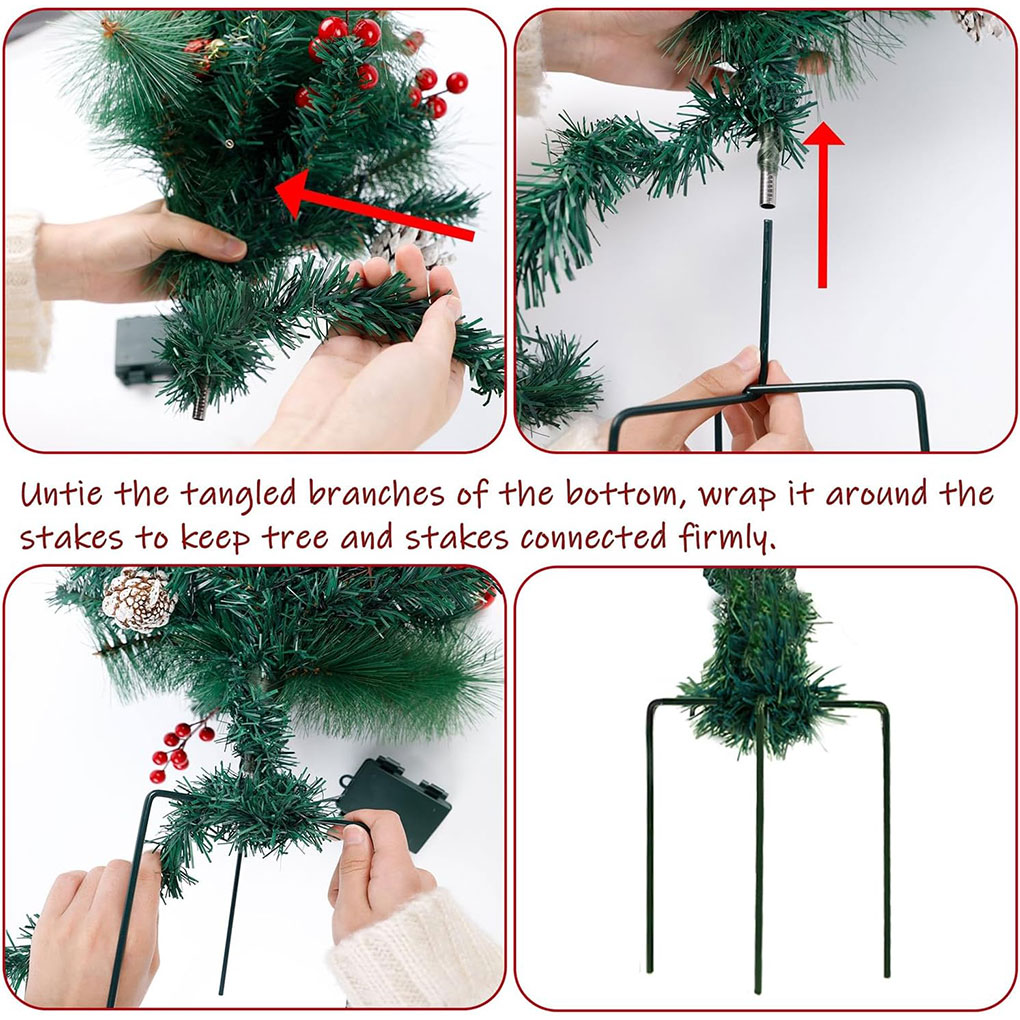 ABS Outdoor Christmas Trees Fo - Outdoor Power For Christmas Lights recension och pris